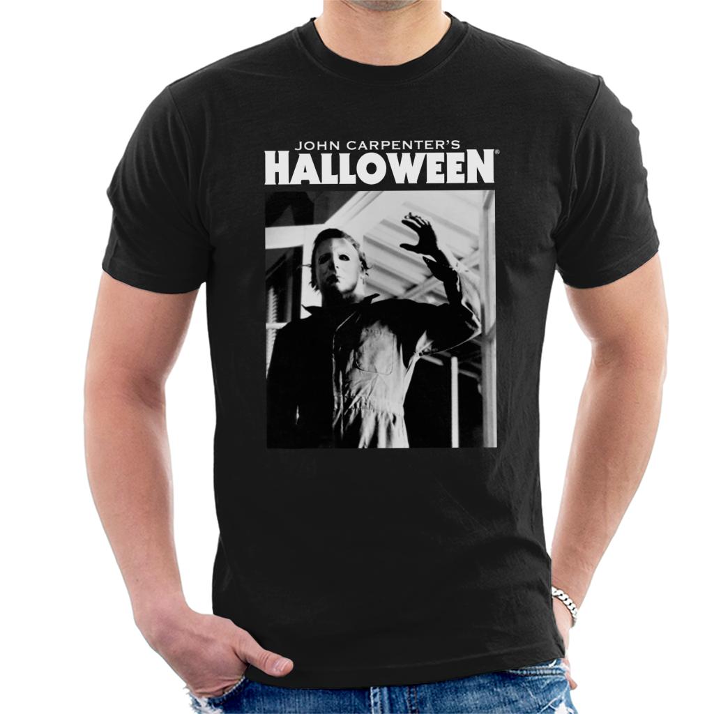 Halloween Michael Myers Enters Home Men's T-Shirt product image 1