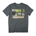 Halloween Michael Myers Behind Bush Men's T-Shirt product image 1