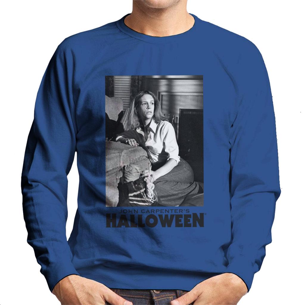 Halloween Laurie Strode Hiding From Michael Men's Sweatshirt product image 6
