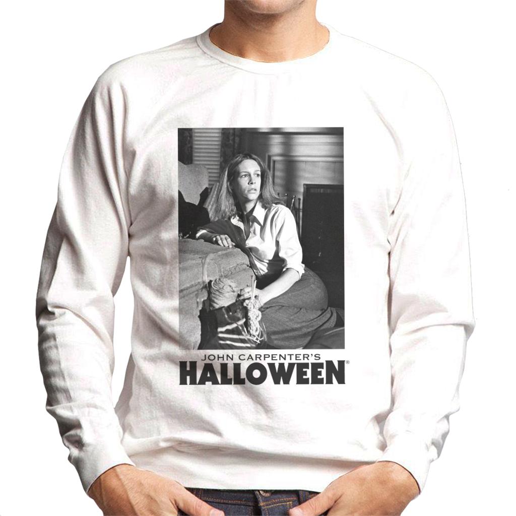 Halloween Laurie Strode Hiding From Michael Men's Sweatshirt product image 4