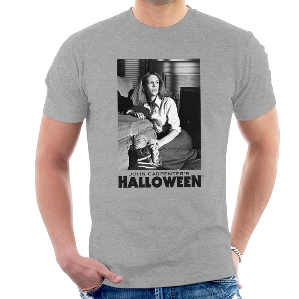 Halloween Laurie Strode Hiding From Michael Men's T-Shirt product image 1