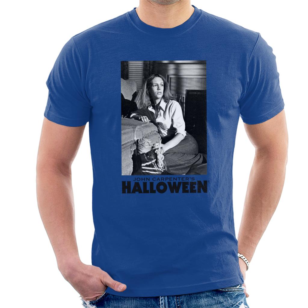 Halloween Laurie Strode Hiding From Michael Men's T-Shirt product image 6