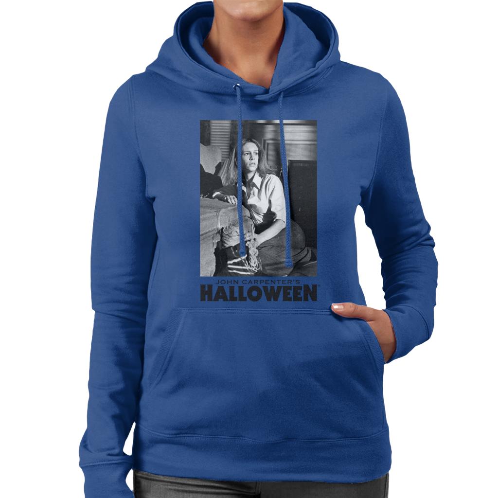 Halloween Laurie Strode Hiding From Michael Women's Hooded product image 6