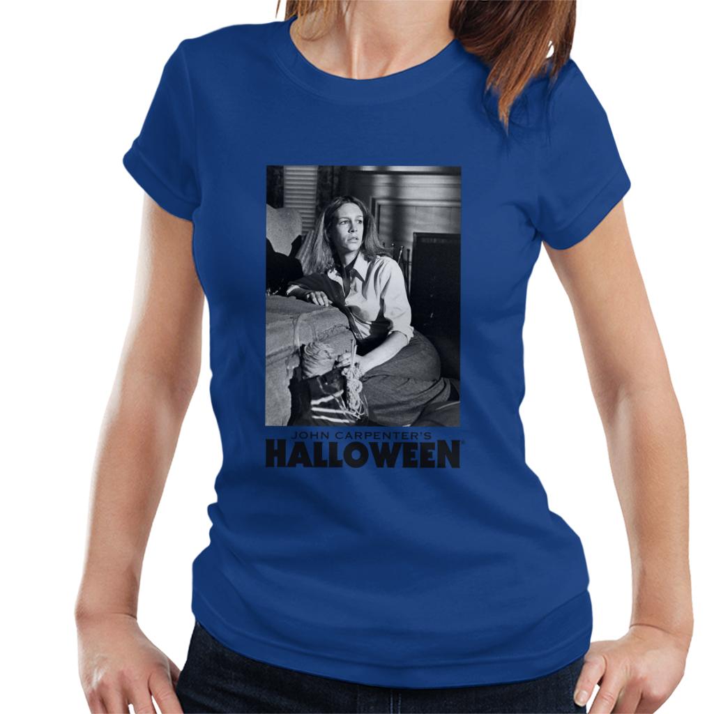 Halloween Laurie Strode Hiding From Michael Women's T-Shirt product image 6