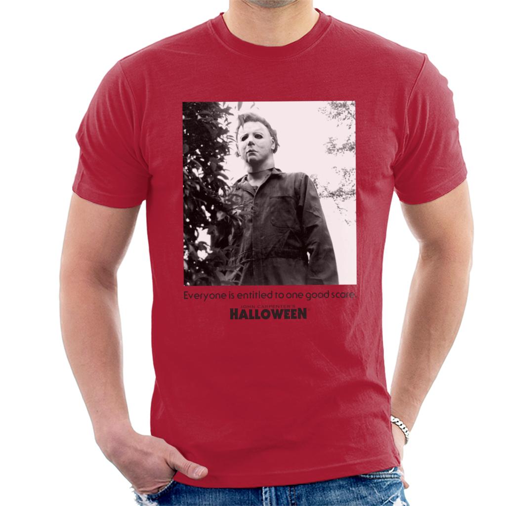 Halloween Michael Myers One Good Scare Men's T-Shirt product image 6