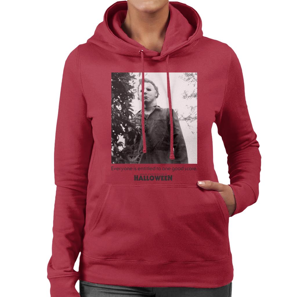 Halloween Michael Myers One Good Scare Women's Hooded product image 6