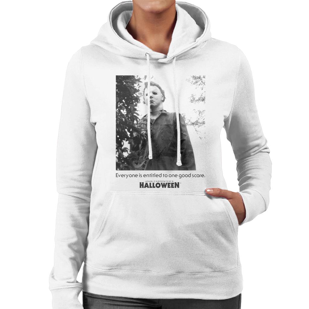 Halloween Michael Myers One Good Scare Women's Hooded product image 4