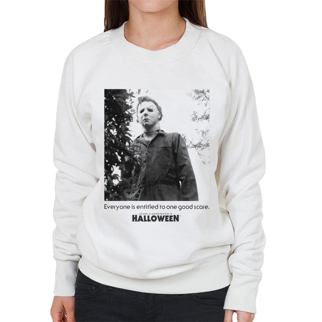 Halloween Michael Myers One Good Scare Women's Sweatshirt product image 4