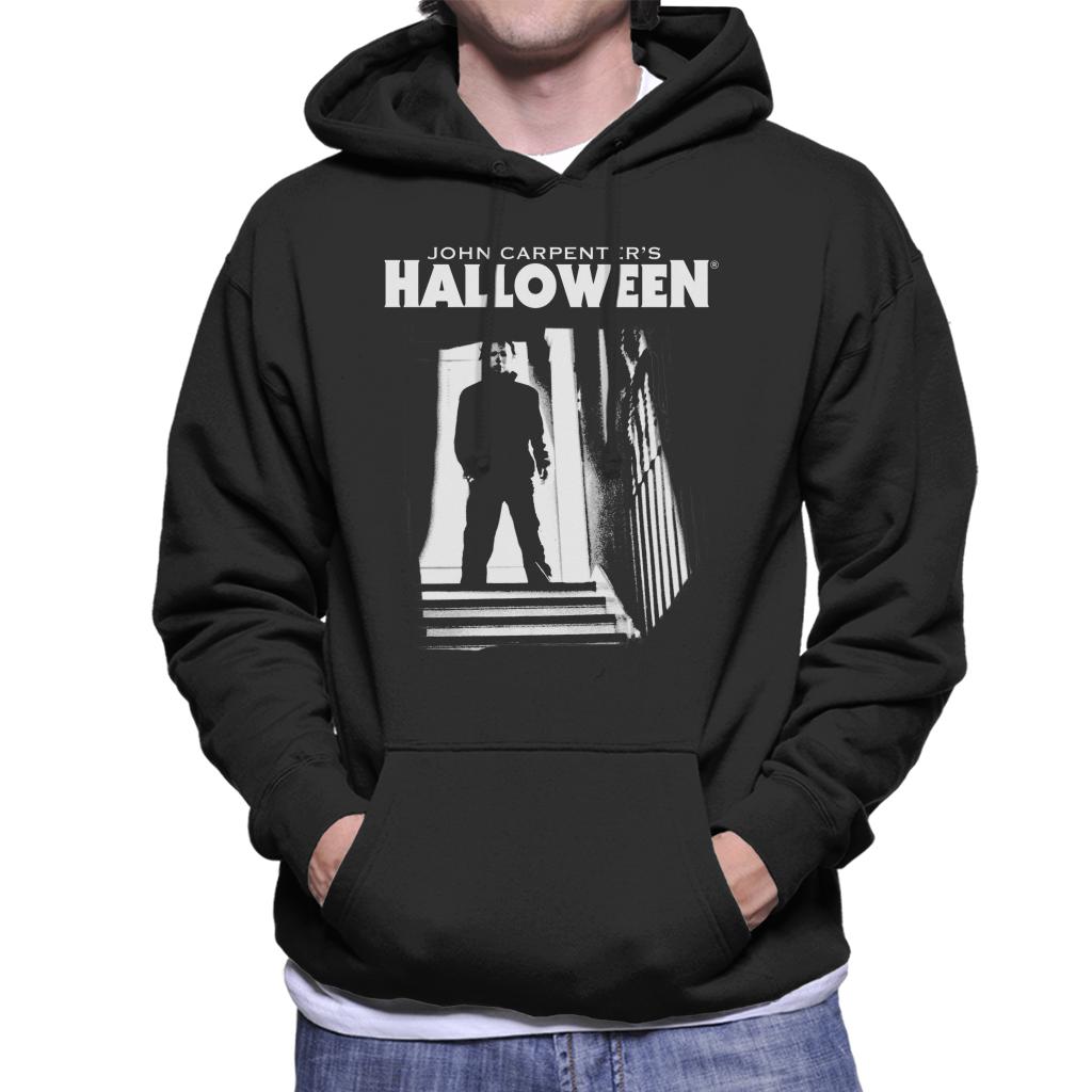 Halloween Michael Myers Top Of The Stairs Men's Hooded product image 1