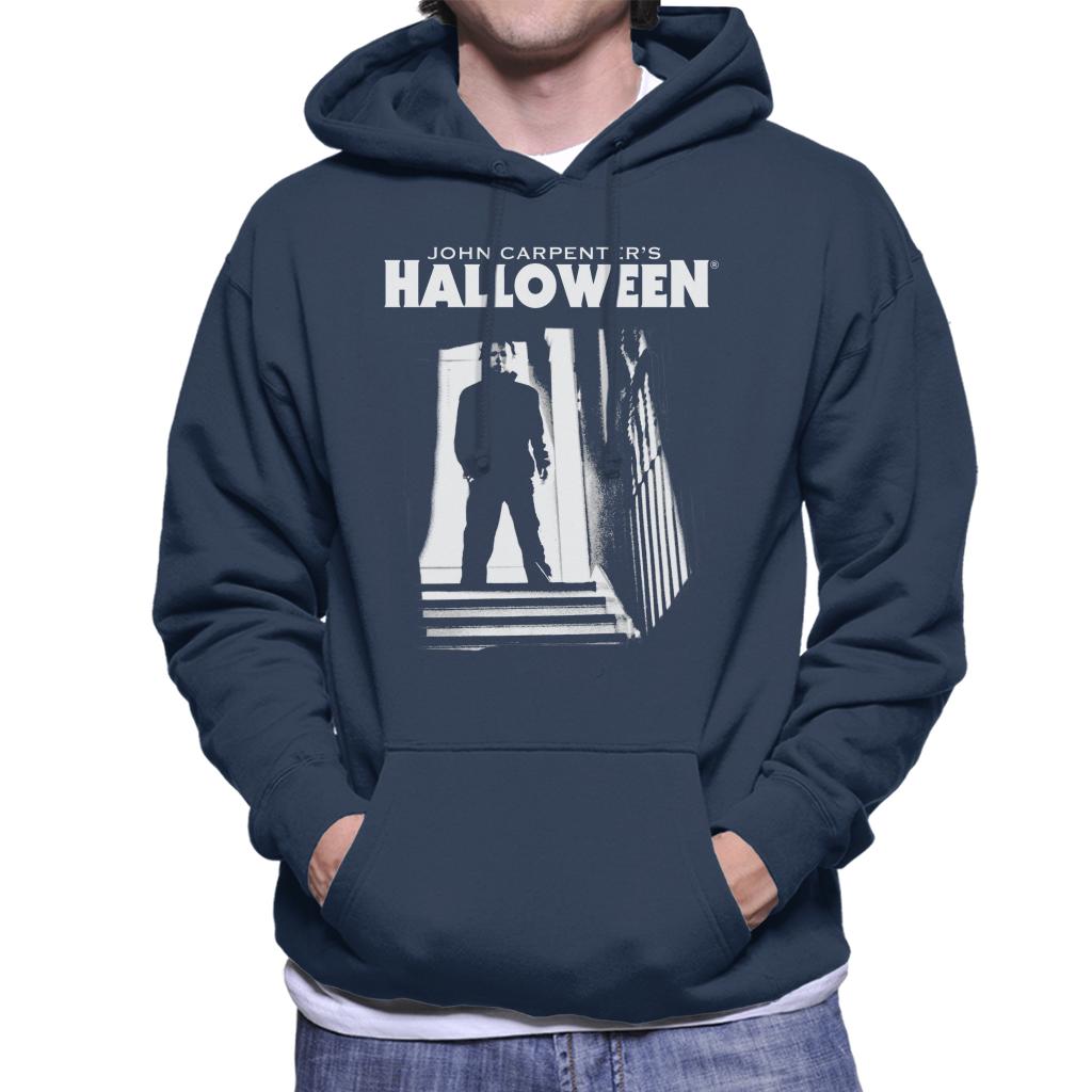 Halloween Michael Myers Top Of The Stairs Men's Hooded product image 4