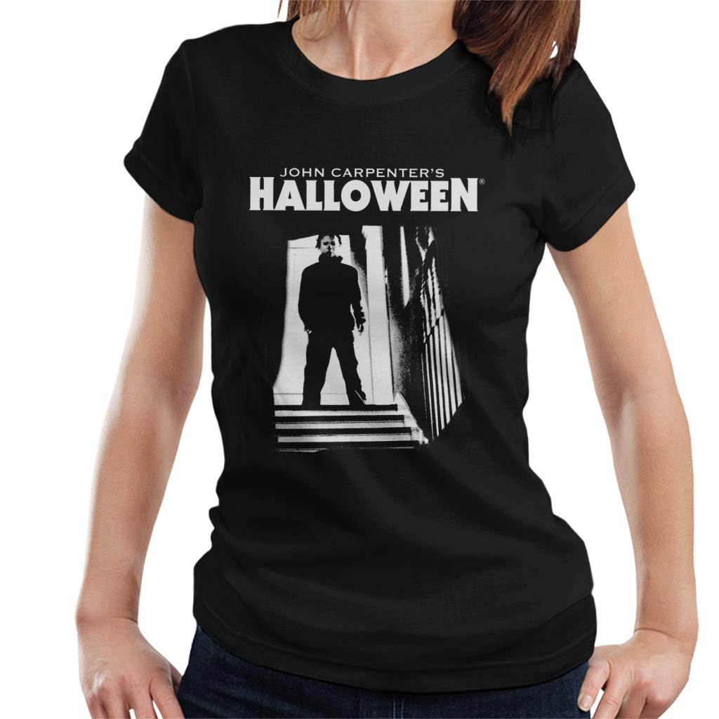 Halloween Michael Myers Top Of The Stairs Women's T-Shirt product image 1