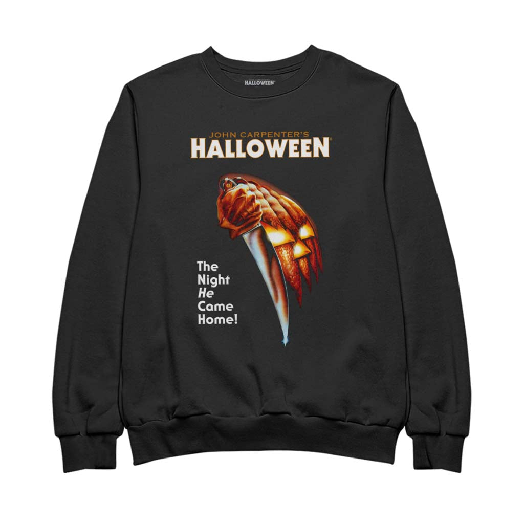 Halloween Pumpkin The Night He Came Home Men's Sweatshirt product image 1