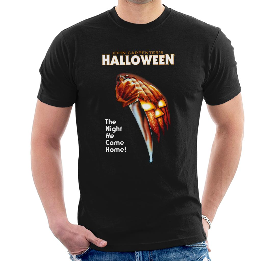 Halloween Pumpkin The Night He Came Home Men's T-Shirt product image 1
