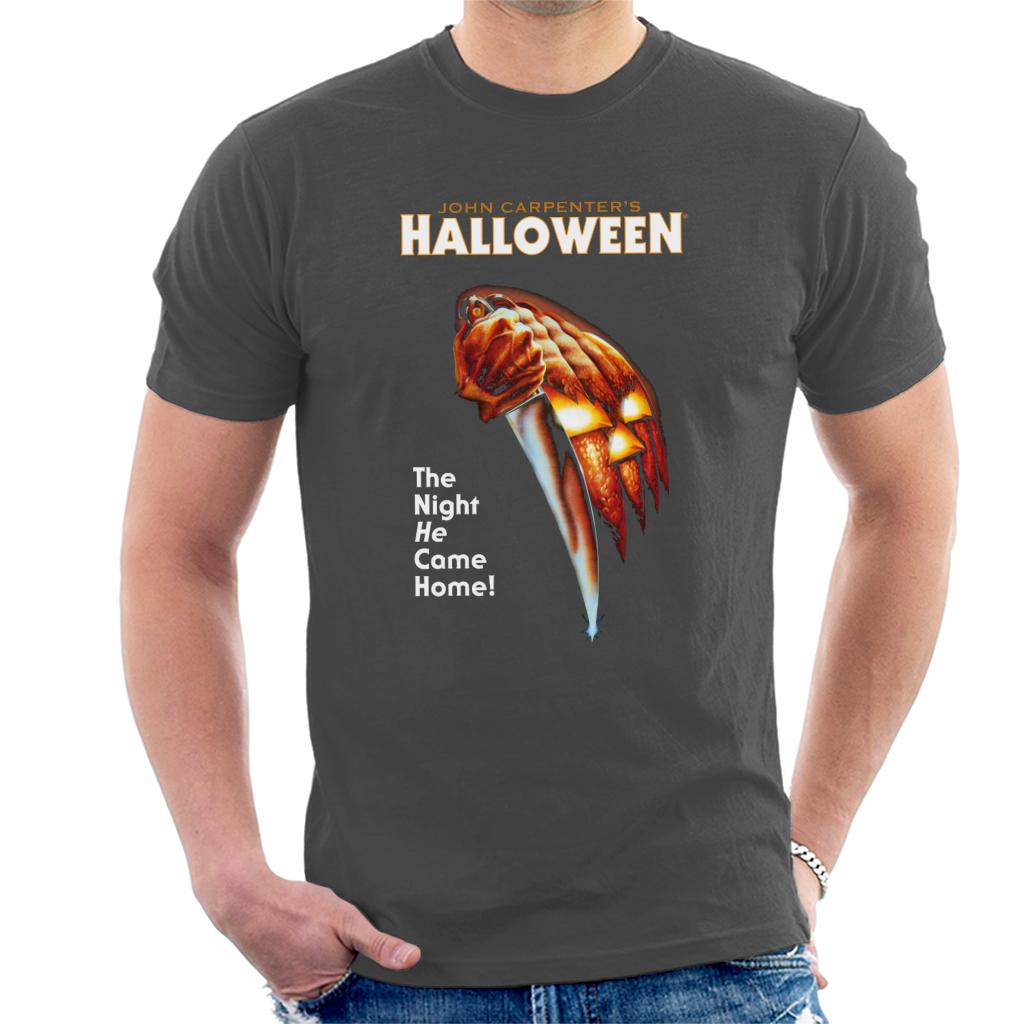 Halloween Pumpkin The Night He Came Home Men's T-Shirt product image 4