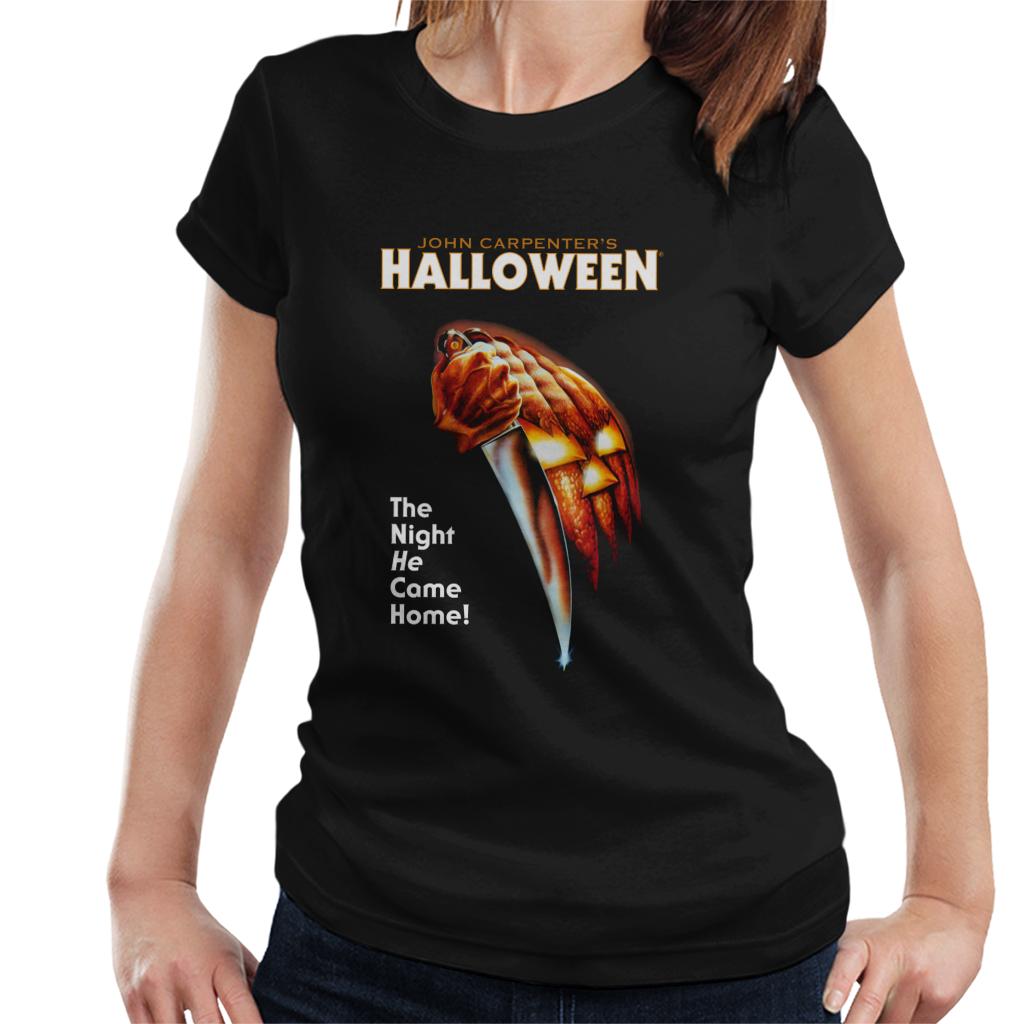 Halloween Pumpkin The Night He Came Home Women's T-Shirt product image 1