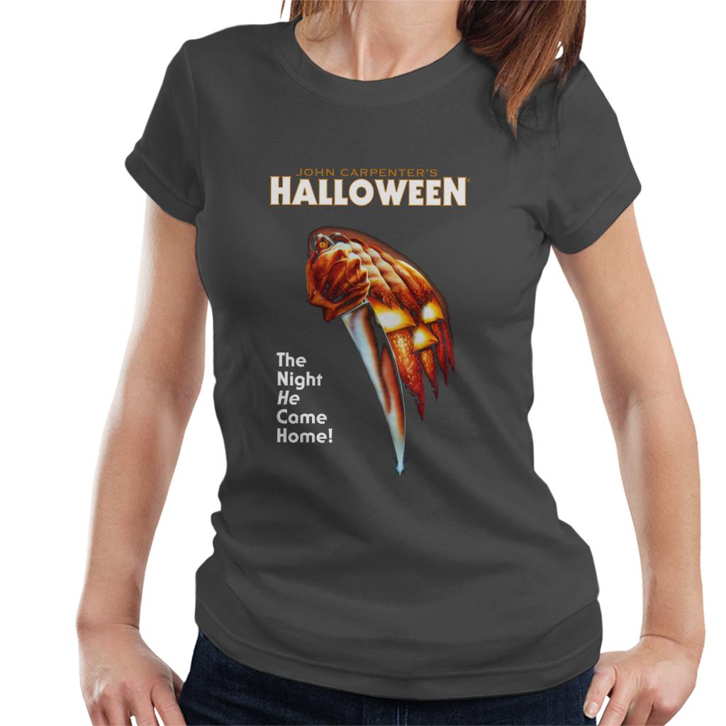 Halloween Pumpkin The Night He Came Home Women's T-Shirt product image 4