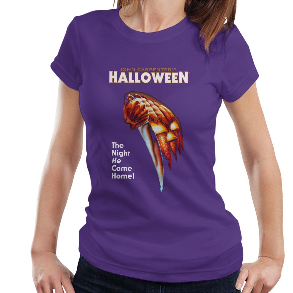 Halloween Pumpkin The Night He Came Home Women's T-Shirt product image 6