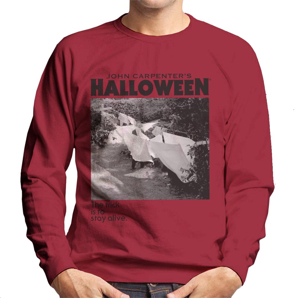 Halloween Michael Myers Standing By Clothes Line Men's product image 6