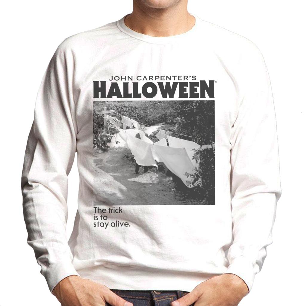 Halloween Michael Myers Standing By Clothes Line Men's product image 4