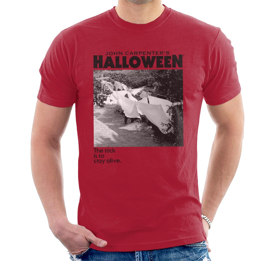Halloween Michael Myers Standing By Clothes Line Men's product image 6
