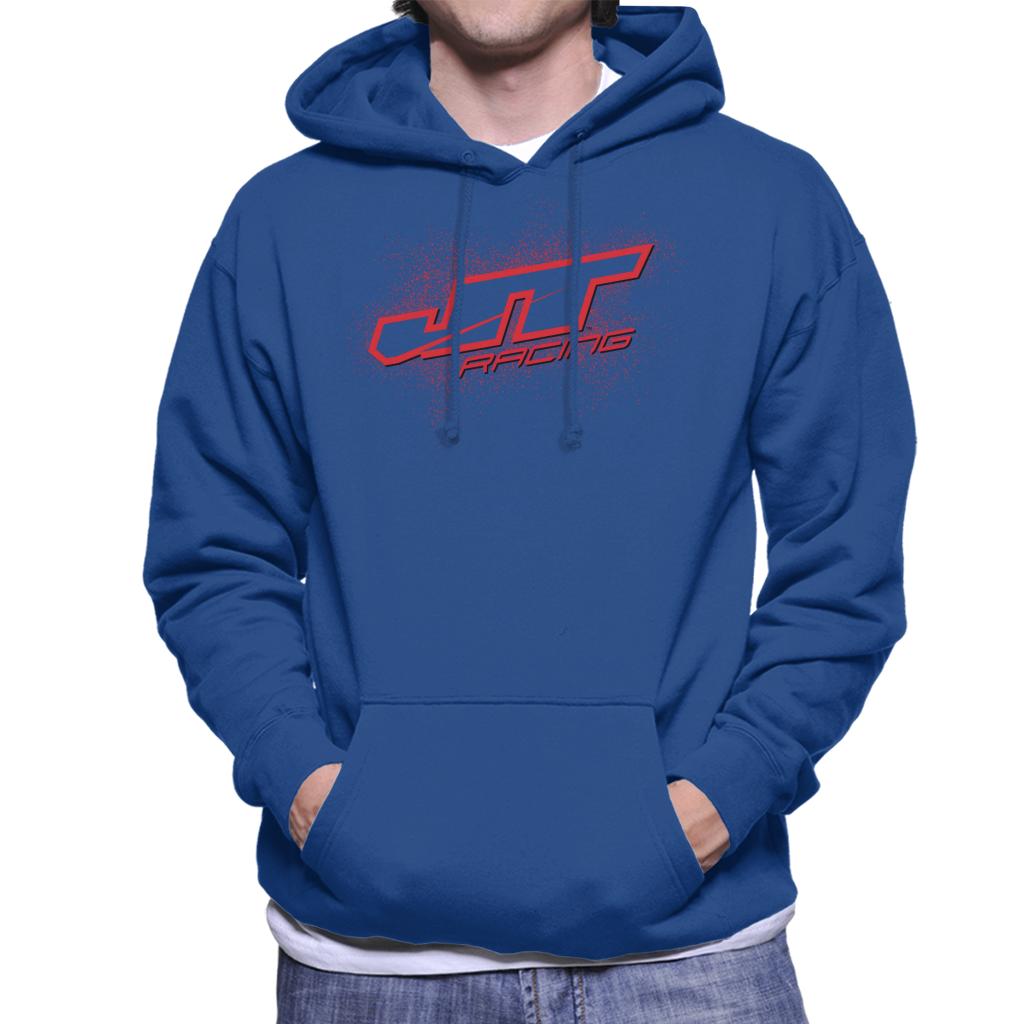 JT Racing Red Splatter Logo Men's Hooded Sweatshirt product image 4