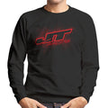 JT Racing Red Splatter Logo Men's Sweatshirt product image 1