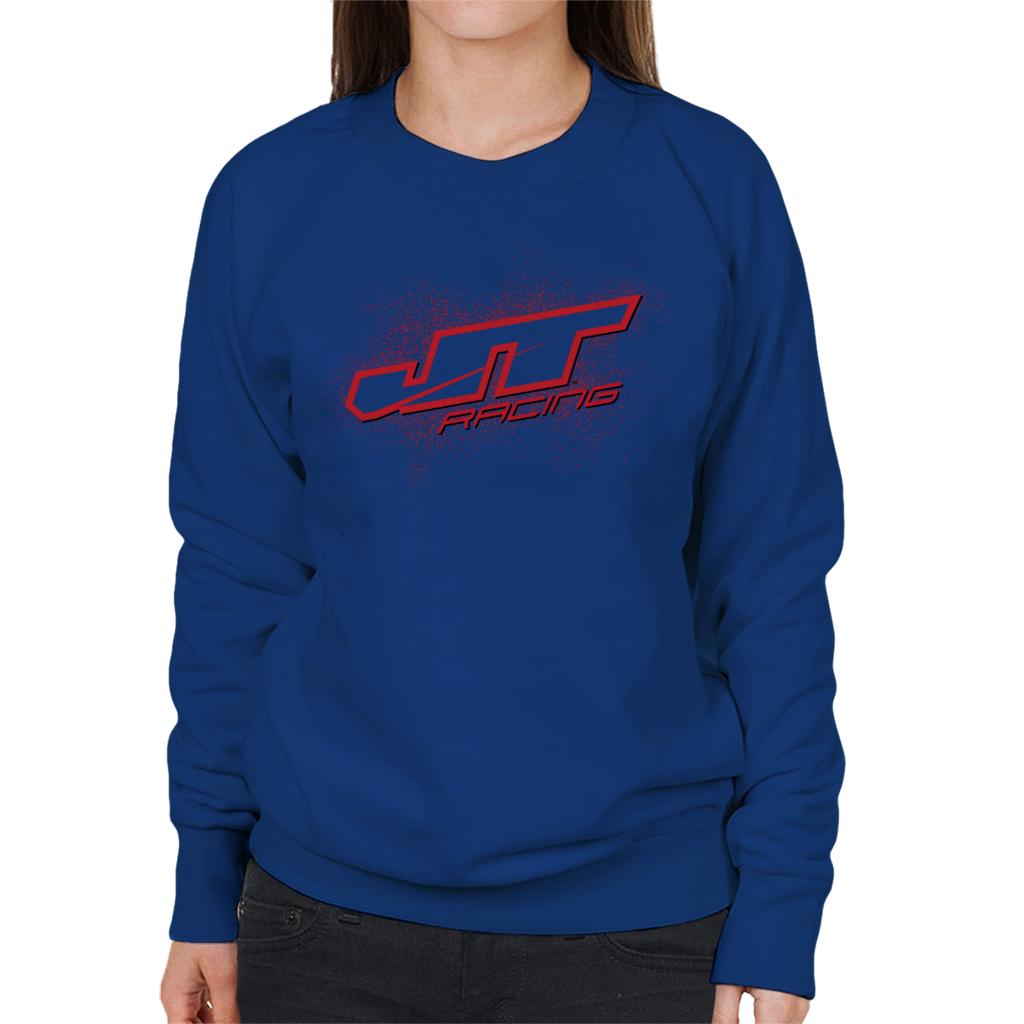 JT Racing Red Splatter Logo Women's Sweatshirt product image 4
