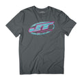 JT Racing Blue And Pink Logo Men's T-Shirt product image 1