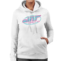 JT Racing Blue And Pink Logo Women's Hooded Sweatshirt product image 1