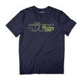 JT Racing Yellow And Blue Logo Men's T-Shirt product image 1