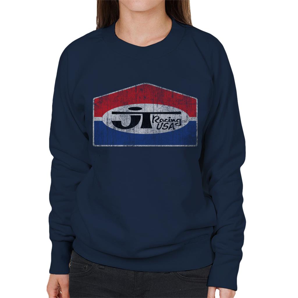 JT Racing Fading Classic Logo Women's Sweatshirt product image 4
