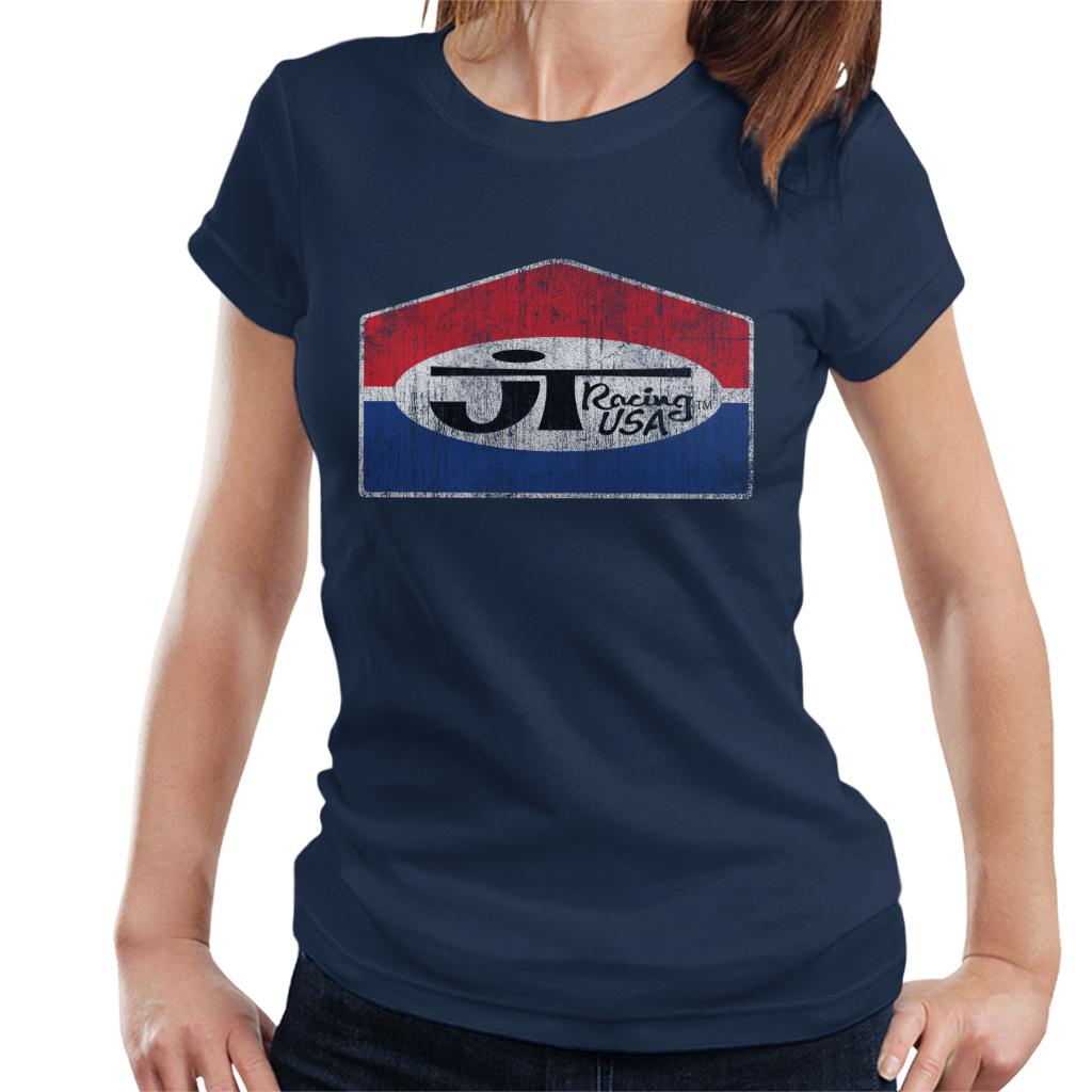 JT Racing Fading Classic Logo Women's T-Shirt product image 4