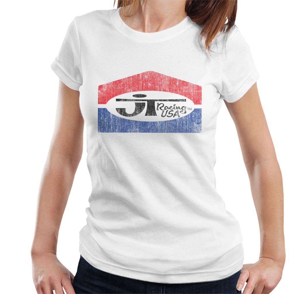 JT Racing Fading Classic Logo Women's T-Shirt product image 1