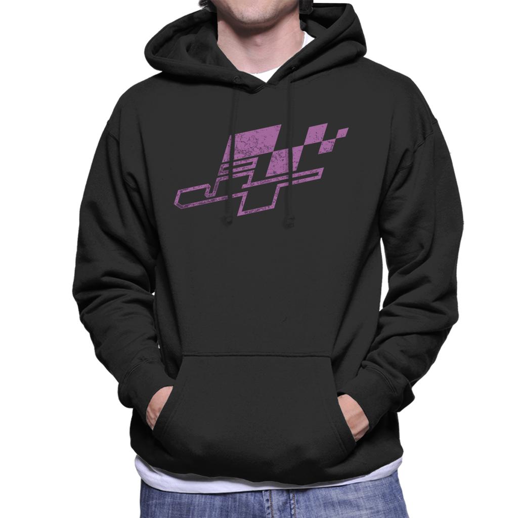 JT Racing Purple Logo Men's Hooded Sweatshirt product image 1