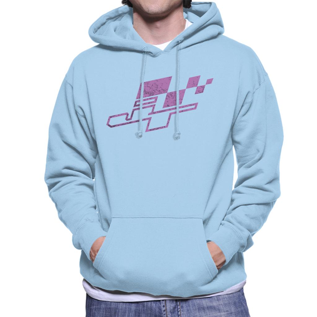 JT Racing Purple Logo Men's Hooded Sweatshirt product image 4