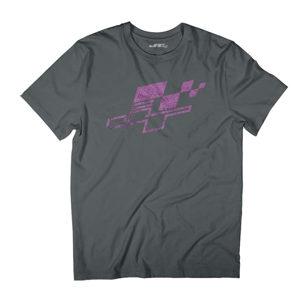 JT Racing Purple Logo Men's T-Shirt product image 1