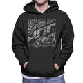 JT Racing 1969 Silver Logo Men's Hooded Sweatshirt product image 1