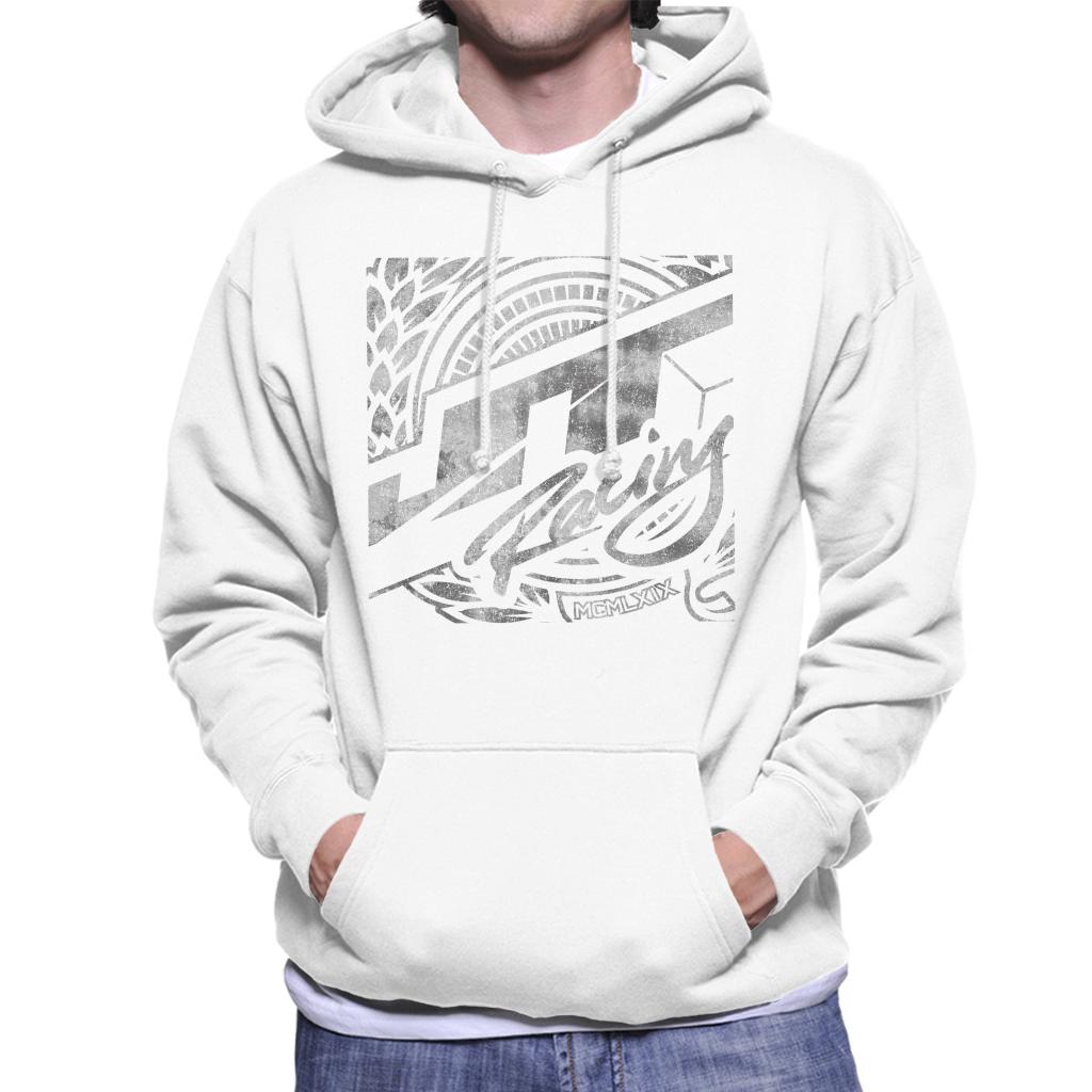 JT Racing 1969 Silver Logo Men's Hooded Sweatshirt product image 4