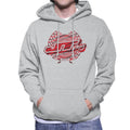 JT Racing 1969 Red Logo Men's Hooded Sweatshirt product image 1
