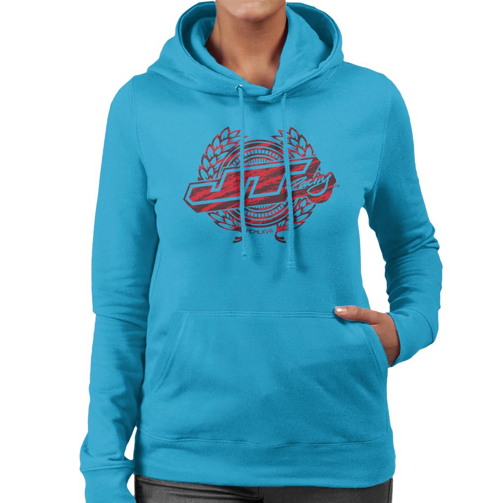 JT Racing 1969 Red Logo Women's Hooded Sweatshirt product image 4