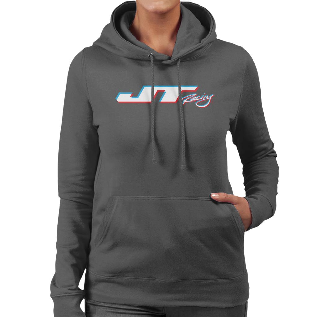 JT Racing 3D Logo Women's Hooded Sweatshirt product image 1