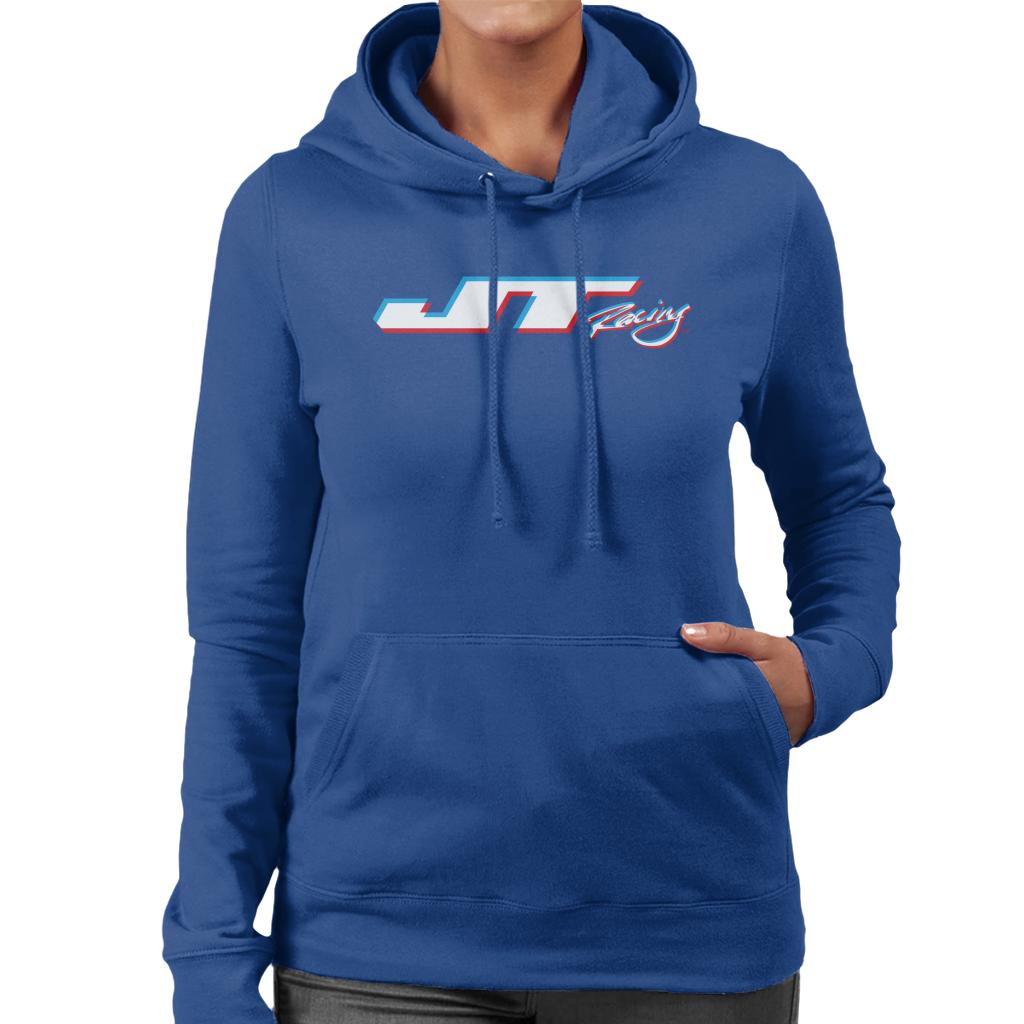 JT Racing 3D Logo Women's Hooded Sweatshirt product image 4