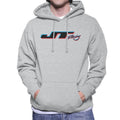 JT Racing 3D Black Logo Men's Hooded Sweatshirt product image 1