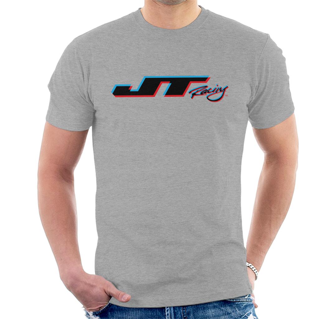JT Racing 3D Black Logo Men's T-Shirt product image 1
