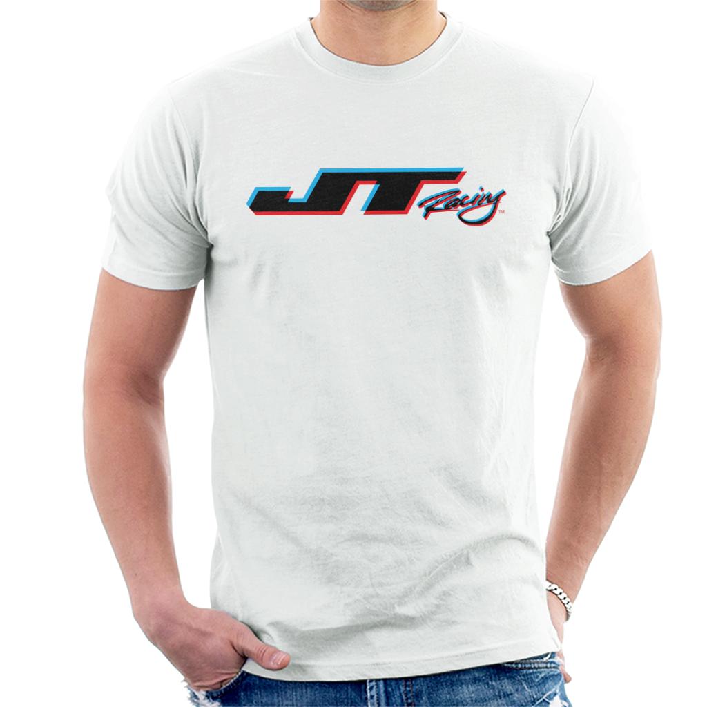 JT Racing 3D Black Logo Men's T-Shirt product image 4