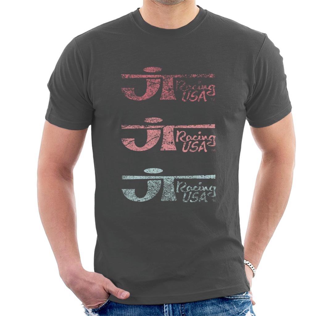 JT Racing Faded Trio Of Logos Men's T-Shirt product image 1