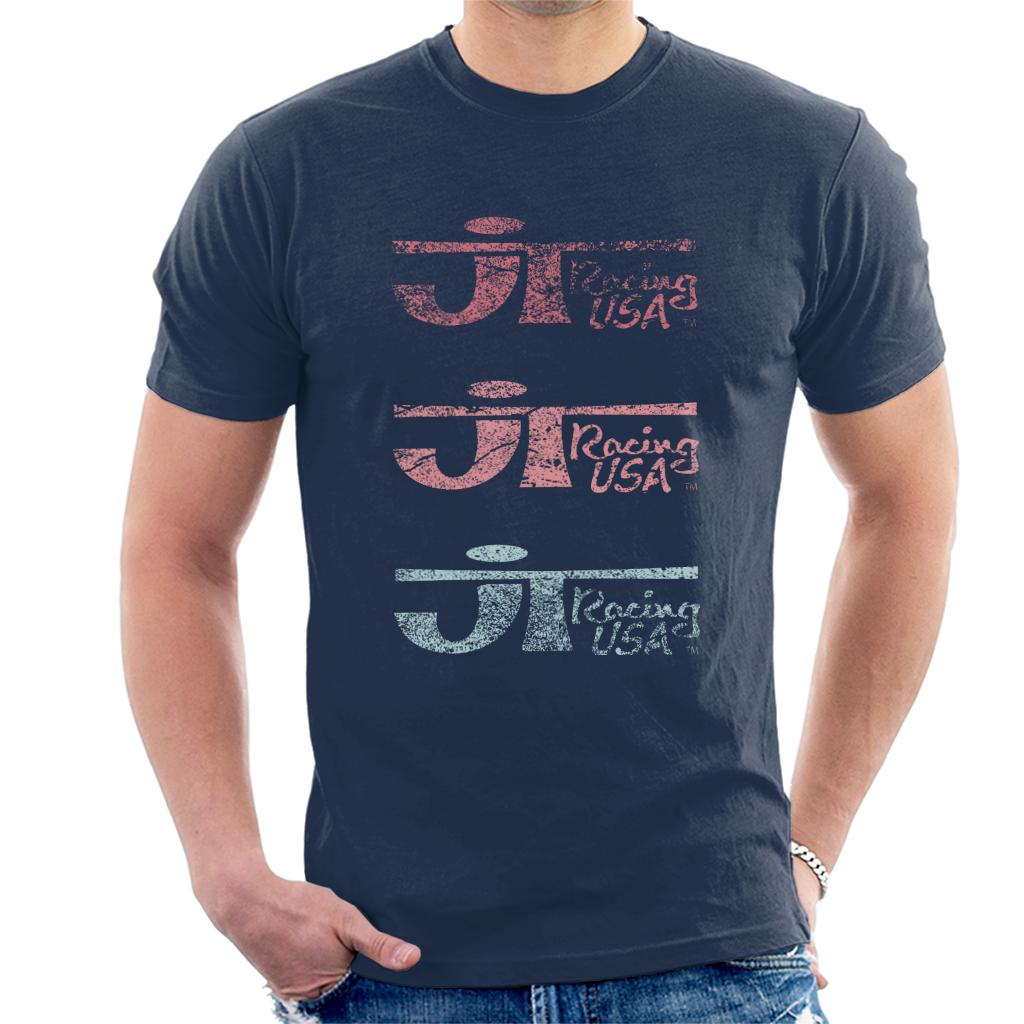 JT Racing Faded Trio Of Logos Men's T-Shirt product image 6