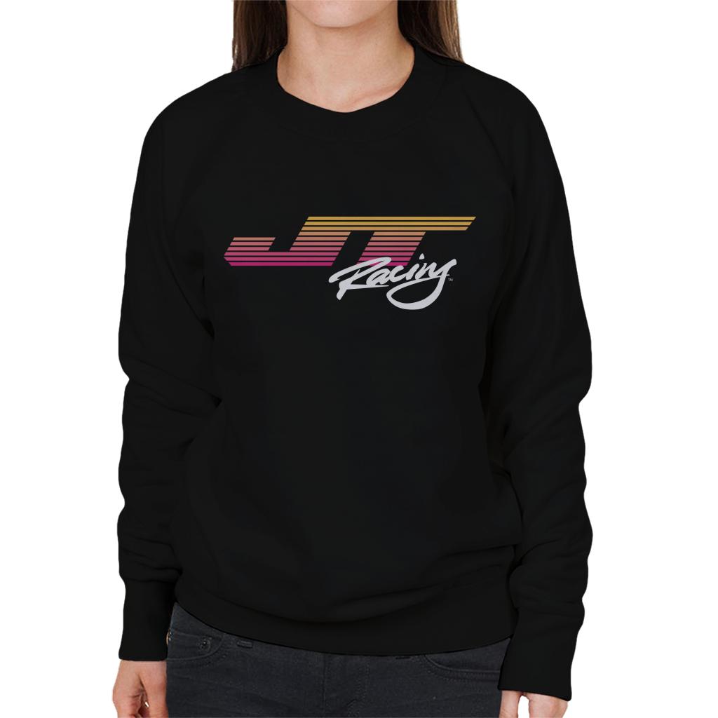 JT Racing Sunset Stripes Logo Women's Sweatshirt product image 1