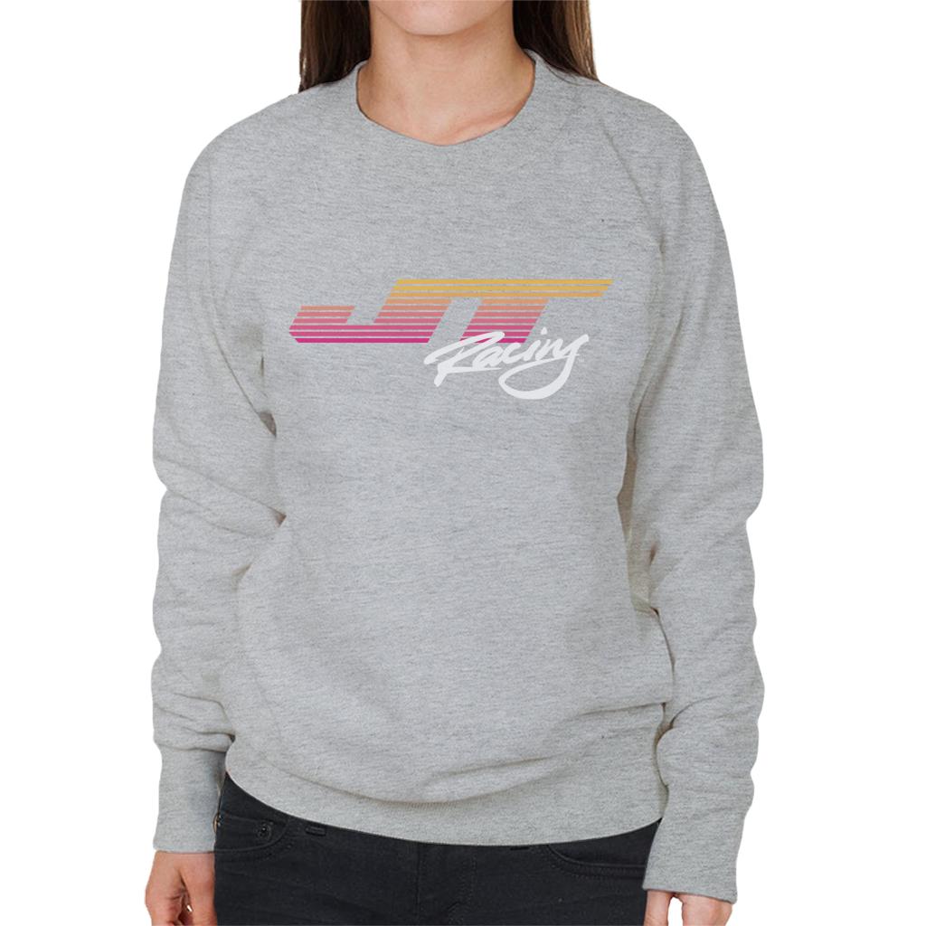 JT Racing Sunset Stripes Logo Women's Sweatshirt product image 4