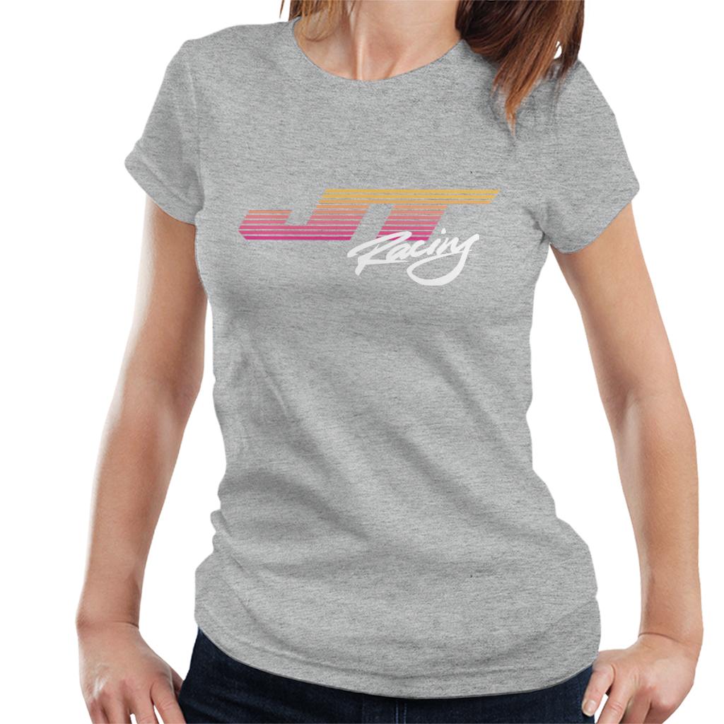 JT Racing Sunset Stripes Logo Women's T-Shirt product image 4